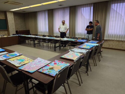 第38回ライオンズクラブ国際平和ポスターコンテスト選考会